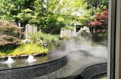 建業海馬九如府采用霧森系統景觀系統